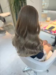 ⚡️髪質改善TR⚡️オラプレックスケアカラー＋OggiOtto12step ×Aujua🌙コテ仕上げ🎀