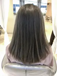 艶カラー➕手触り向上トリートメント