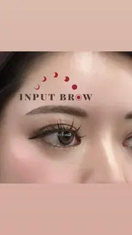 擦っても消えない眉毛！サロン仕上げの眉毛が持続✨インプットブロウ　ホームケアご購入で1ヶ月持続