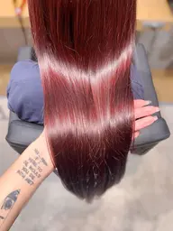 【憧れの髪色に】🤍ダブルカラー(全頭ブリーチ+カラー)🤍