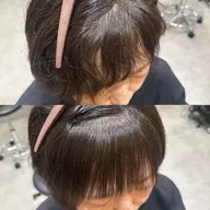 朝ラク✨️【汗にも雨にも負けない🔥】前髪縮毛矯正➕韓国風カット➕トリートメント✨️【ショート･ウルフ･レイヤーカット】