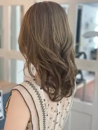 🧡ブリーチ無しで明るくしたい方🧡透明感カラー+極上うる艶トリートメント🌼✨