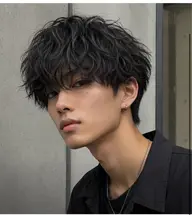 カット＋シャドウパーマ＋トリートメント