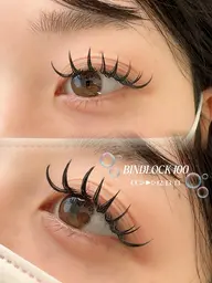 バインドロック100束 【他店オフ＋アイシャンプー＋コーティング付】