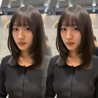 【ミディアム限定❕】🩶小顔カット🩶1stepトリートメント付き✨