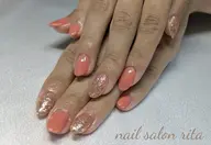 ワンカラー×ラメ