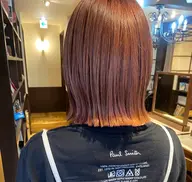 ワンレングスカット＋👼天使の艶髪カラー🪽