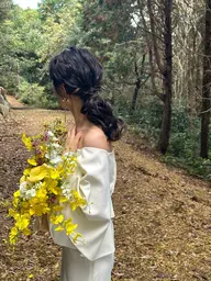 《🪞現役bridalヘアメイクさんがするヘアセット🪞》結婚式お呼ばれやライブ・イベント、入学式・卒業式