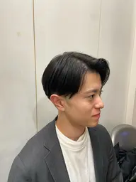 カット（マッシュ、センターパート）+シャンプー+セット