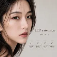 【LED×extensions】フラットラッシュ60本迄˖ ࣪⊹