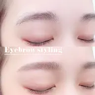 【初回限定モニター募集🌟】《SET メニュー》アイブロウスタイリング×アイブロウカラー[WAX・間引き込み］