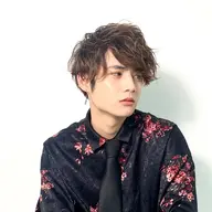 【メンズ限定】【トレンドなら🙆‍♀️】カット＋波巻きパーマorサーフカール