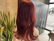 🥷🤍ブリーチ無しダブルカラー➕トリートメント🎸📢