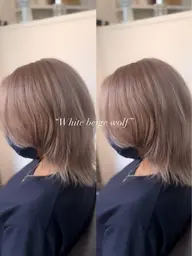 ✨学生限定✨学生一番人気ダブルカラー＋トリートメント＋ブロー”ミニモ学割”