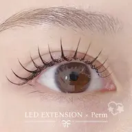 🍓❤️LEDエクステ×まつげパーマ(エクパーマ)120本まで❤️🍓¥11500 ※オフあり+15分