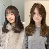 【結んでも可愛い♩】顔周りカット+カラー+トリートメント🌱名駅/名古屋/ミニモ学割