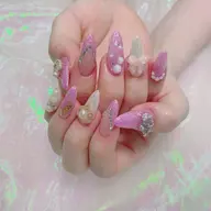 💕2時間しっかりアートやり放題&ストーン付け放題（時間以内何でもオーケー）