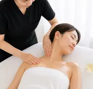 自分ご褒美♡疲労ケア🩷デトックス＆オイルマッサージ【頭＋上半身＋膝下】足ツボ、首肩こり、不眠、顔色、むくみ|女性限定