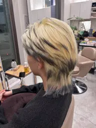 bleach retouchのみで作るブロンドヘア👩🏼【ブロンドの状態でご来店していただける方】