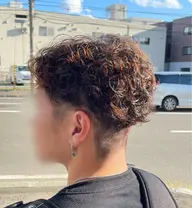 カット+パーマ+薬剤分解トリートメント