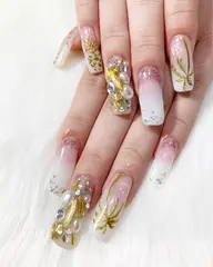 スカルプ10本+特殊アートネイル(ジェルオン) 160分