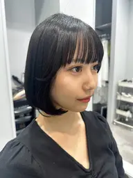 【🌈前髪のうねり対策🌈】カット&前髪・顔周りストレート¥5940