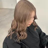 【ダブルカラー】透明感ミルクティー／ベージュ🤎ケアブリーチ1回＋カラー＋艶TR