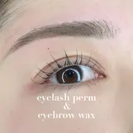 【まつげパーマ＋アイブロウ】大人気お得なセットメニュー💕眉毛もまつ毛も同時にキレイに✨別々で予約するより¥550お得！