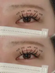 フラットラッシュ  ブラック80本  アイシャンプー無料🩷ྀི