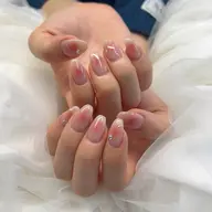 【 オフなし 】チークネイル✨️🦋‪💎【¥4900】