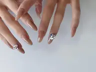 ジェルハンドネイル オフ込み【ワンカラー、カラグラ】オフありは＋1100円