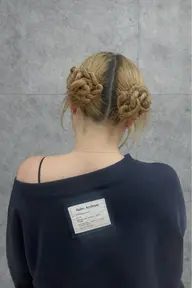 【ミニモ学割U24🩰】🫧ハーフアップ or フルアップ🫧ヘアセット🎀推し活やイベント前にも🎀