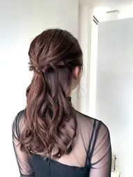 🦋ハーフアップアレンジ🦋 (ご予約はリクエストからお願い致します🙇♀️)
