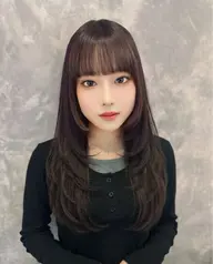 🍓👼🏻🍼4月限定💓盛れる💓‪韓国風レイヤーカット＋透明感カラー＋１ステップトリートメント👼🏻🍓🍼