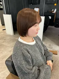 【前髪・顔周りストレート】+前髪カット+トリートメント