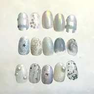 【平日17時まで限定】うるうる✨ニュアンスデザイン💐オフ込