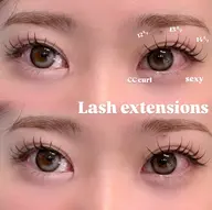 🌟【マツエク​〜​100本】🌟フラットラッシュ、コーティング付き💖　銀座/U店と渋谷店確認してからご予約下さい。