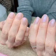 【ハンド】ミラーネイルorオーロラネイル