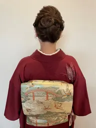 留袖着付け、訪問着着付け