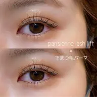 新生活応援！【中顔面短縮🪡小顔効果】上下まつ毛パーマ🌿