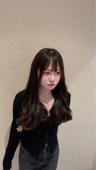 顔周りカット✨前髪カット＋スタイリング¥1100       後毛込み¥1650