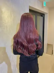 似合わせカット✨+ブリーチなしwカラー🌈+トリートメント🌸