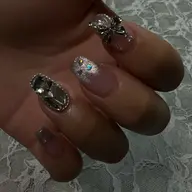 パーツ乗せ放題！【オフなし】自爪Full Art🩷持ち込みデザイン可