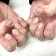 ワンカラーorラメグラ