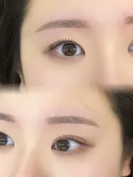 リピーター様🎀まつ毛パーマ(上) / コーティング剤で束感仕上げ😻