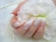 【オフ無料パラジェル使用】初めてのダイヤモンドジュエリーネイルコース/選べる30種デザイン&ダイヤモンド3石のご料金含む