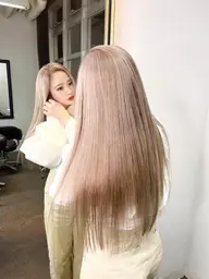 【minimo限定価格⛓️】プレックスブリーチ＋フルカラー＋link 5stepトリートメント