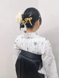 《3月のご予約受付中》袴着付け＋ヘアセット￥22,000～