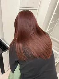 全体縮毛矯正＋トリートメント✨️受付19時～