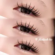 圧倒的モチ.⋆𝜗𝜚 初めての方のお試し・付け足しにも◎バインドorダブルフラットラッシュ60本